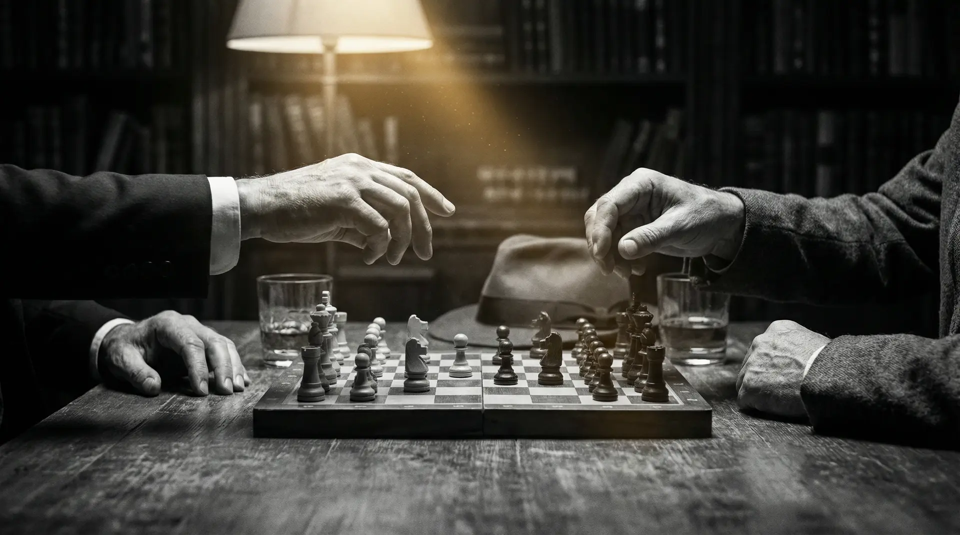 虽然不是我的菜与姐姐超默契 艺术探索系列 - 非线性叙事，棋盘上的对弈象征命运的交错